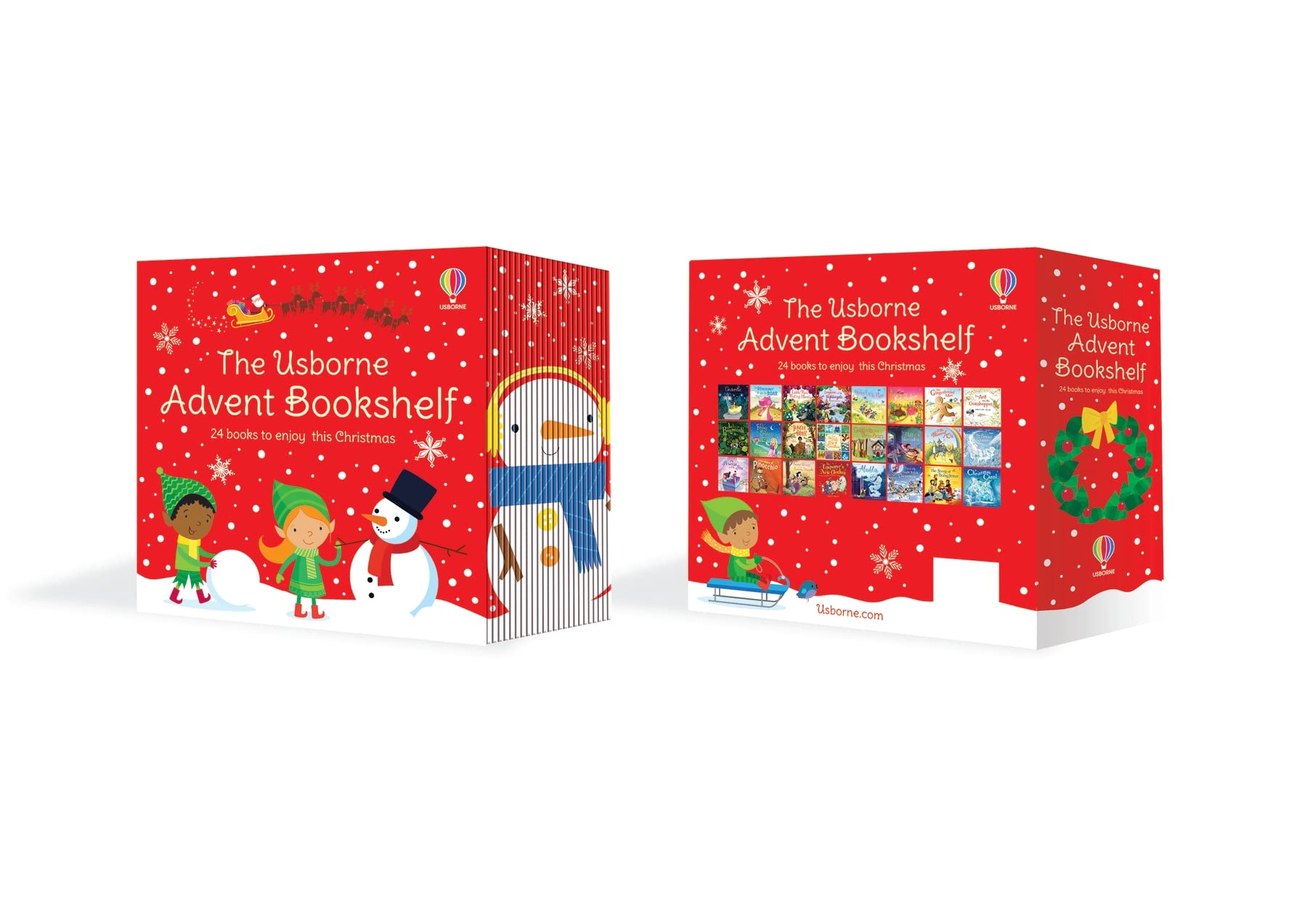 The Usborne Advent Bookshelf 24 Storybooks to enjoy this Christmas | Usborne Boo