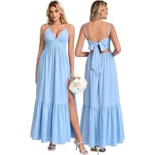 KUTUMAI Summer Floral Maxi Beach Boho Sundress Lace Bow V Neck Long Flowy Engagement Bridal Baby Shower Dress Women 2026