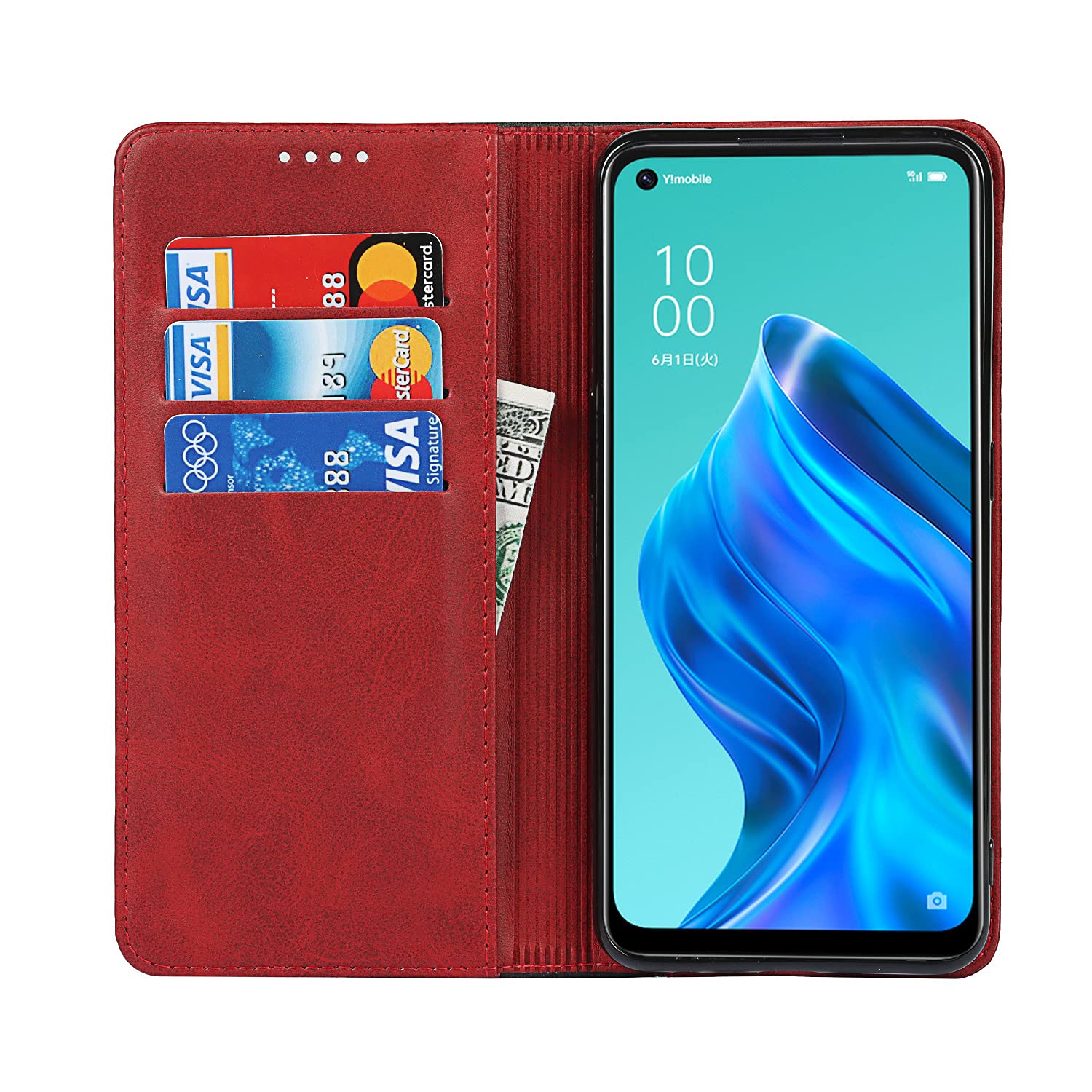 Amazon.co.jp: Oppo Reno5 A ケース 手帳型 Reno5A ケース ネノ 5A SIM