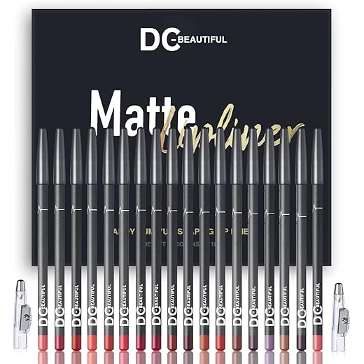 DC Beautiful Lip Liners Set - Matte 18 Colors