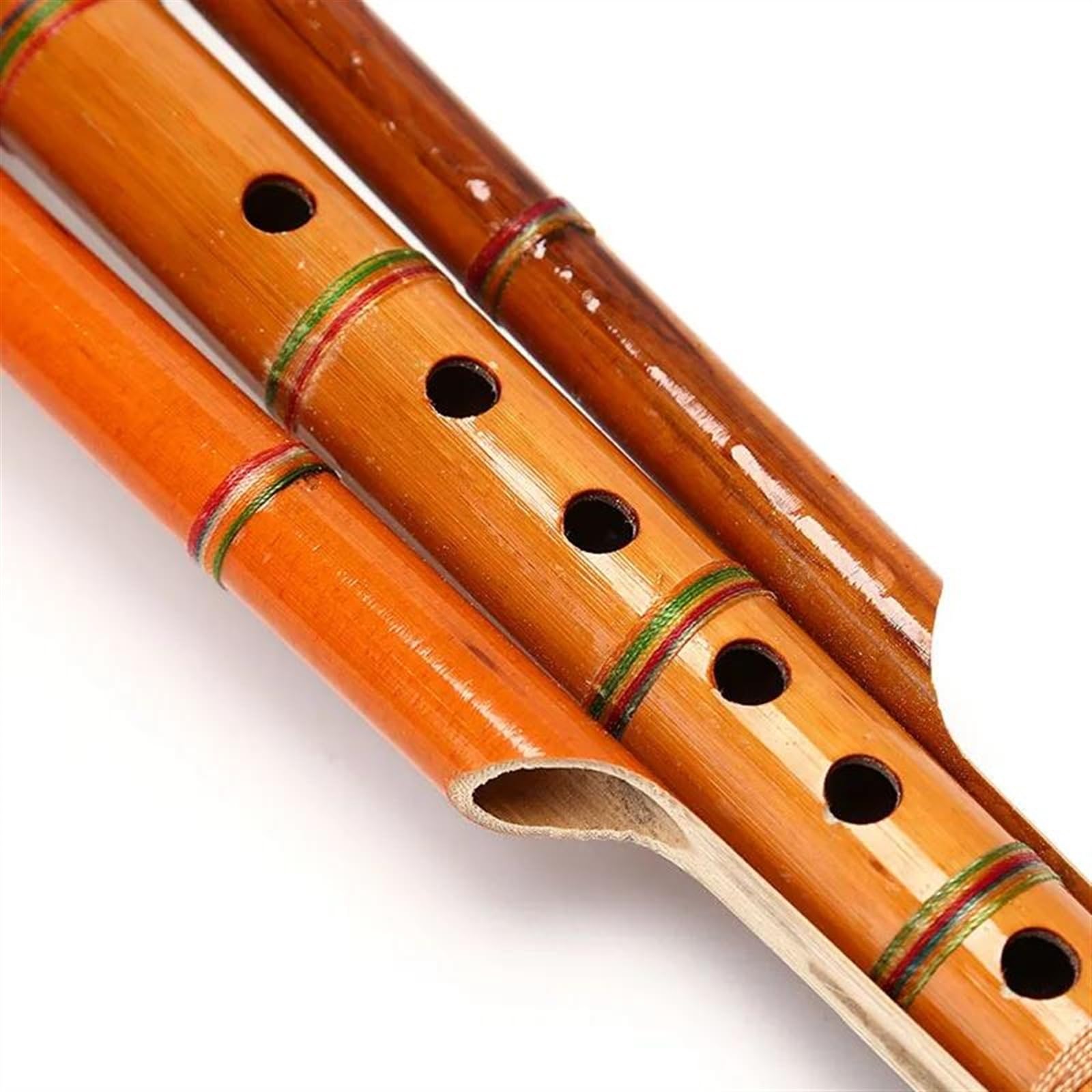 Flauta De Cucurbitáceas De Calabaza Hulusi De Bambú Hecha A Mano China, Instrumento Étnico Con Estuche Hulusi Profesional