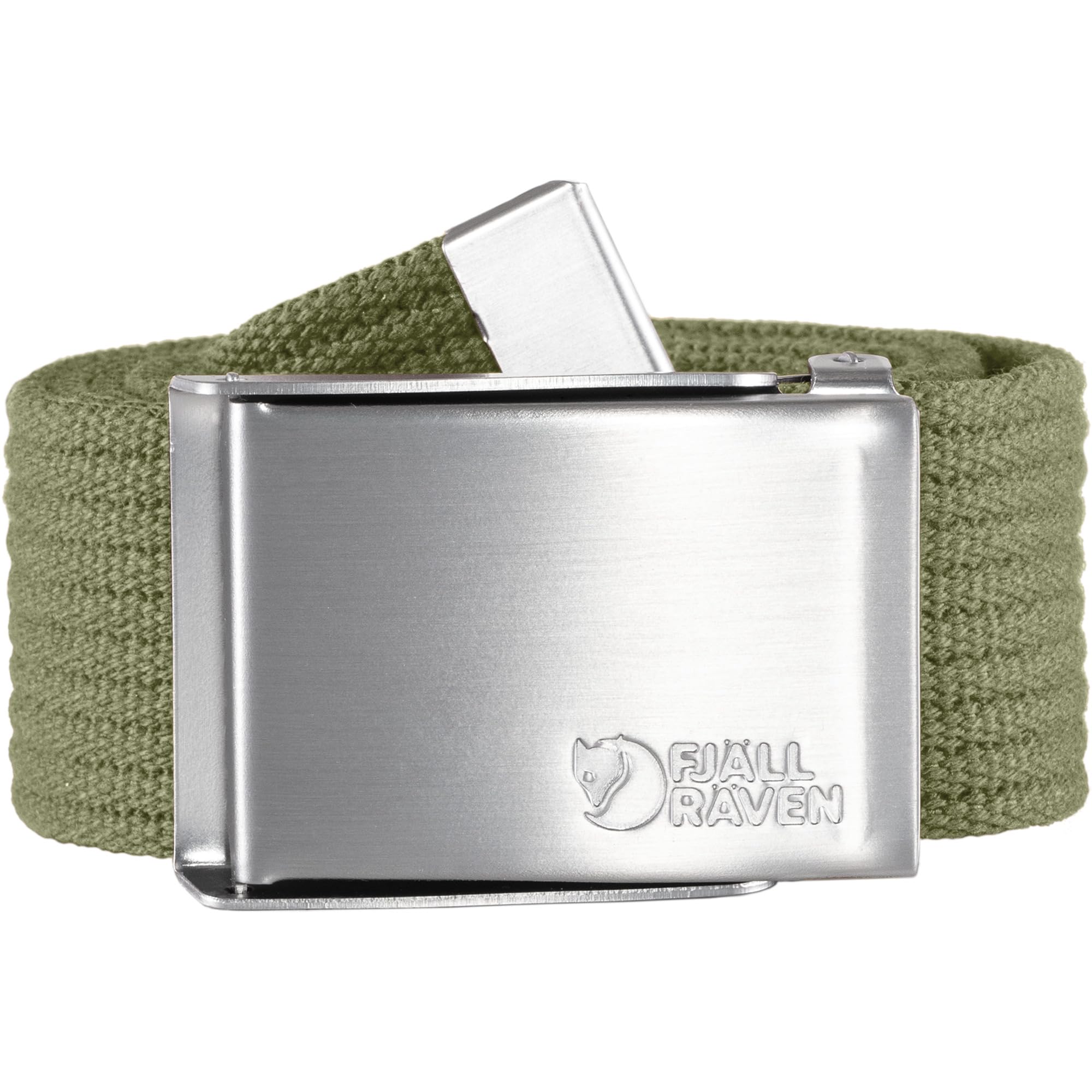Fjallraven Unisex's Canvas Belt, Green, 1 Size one size