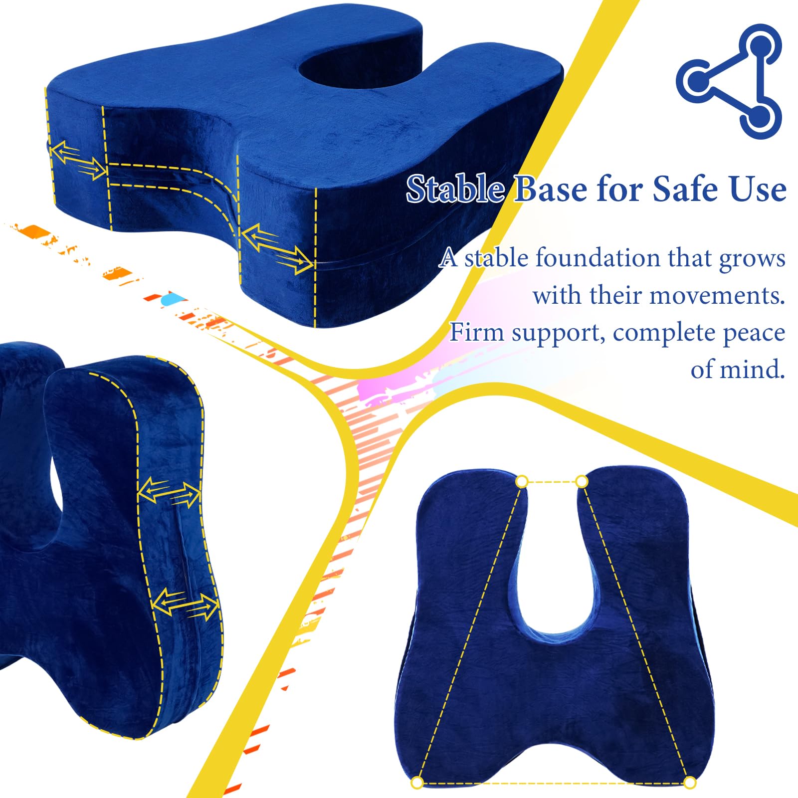 Sensorial Silla para Niños, Asiento Suave sensorial, Juguete sensorial para Autista, Alivia el estrés y Mejora la Estabilidad Emocional