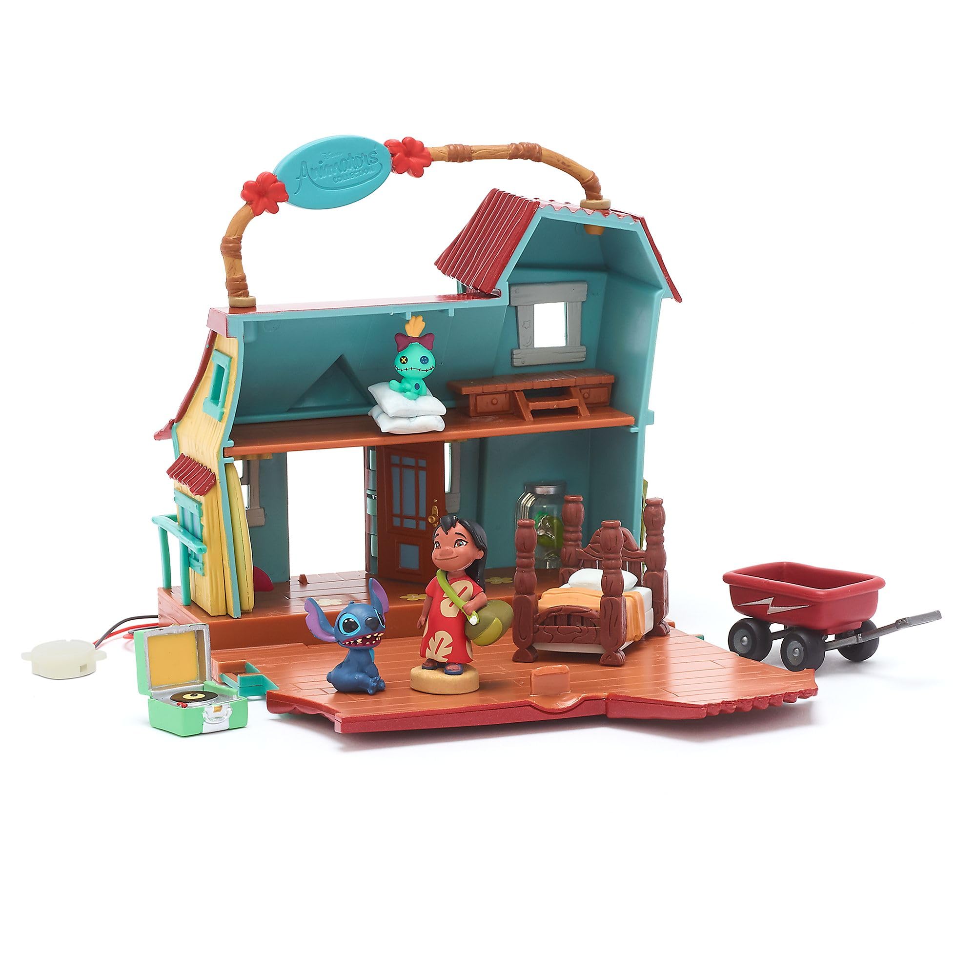 Disney Store Ufficiale Bambola Lilo Animator, Lilo & Stitch, 39cm, Coraggiosa Bambina dell’Isola con Abito Classico e Capelli realistici, Adatto dai 3 Anni in su