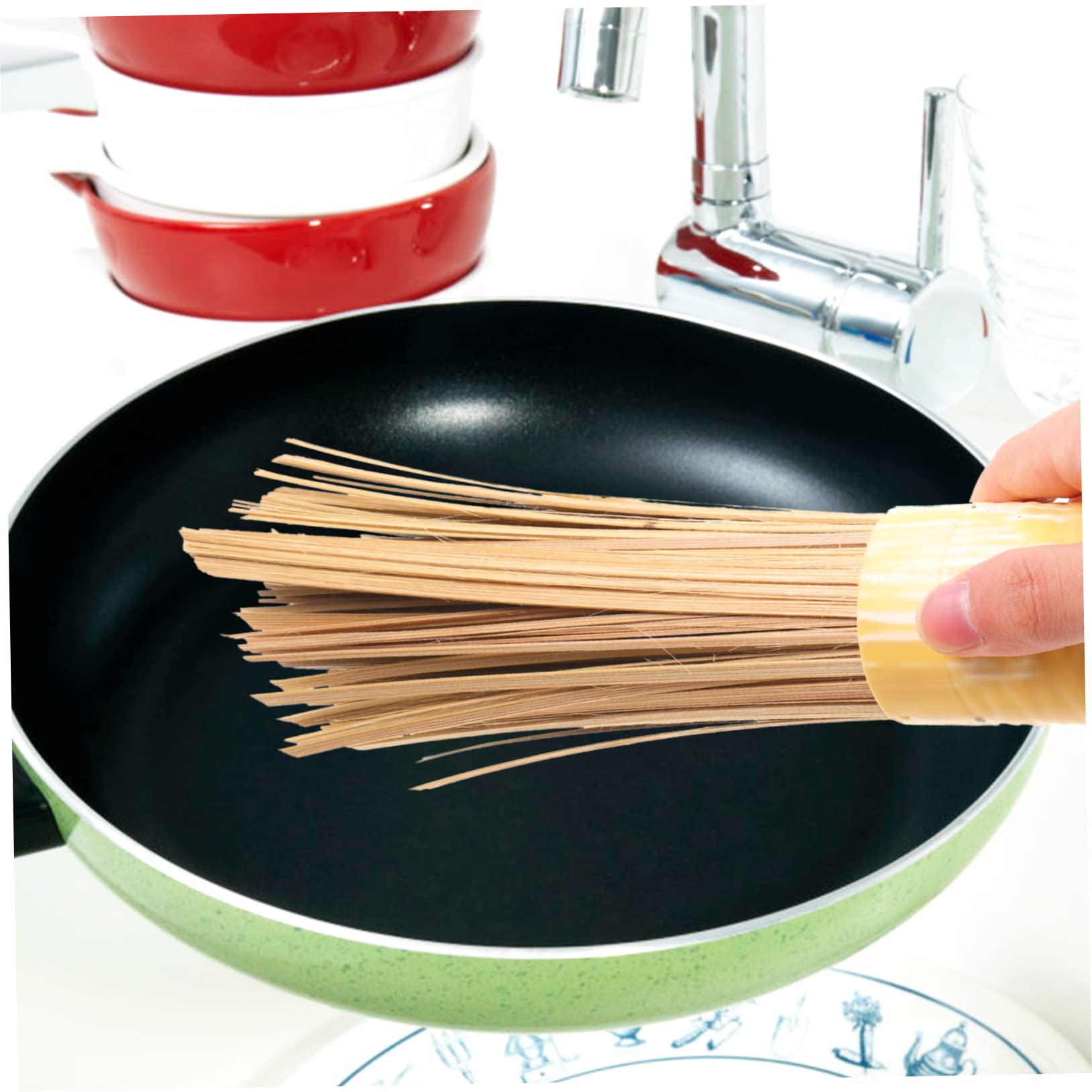 PACKOVE 3pezzi Spazzola Per in Utensili Per Wok Pulizia Della Cucina Per Lavaggio Pentole Pulizia Del Graffi Resistente