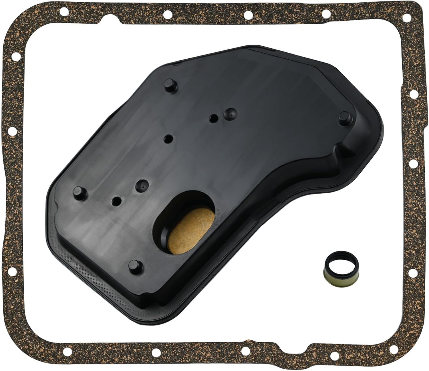 4L60E Transmission Filter Pan Kit with Gasket (deep pan) 24208576 Compatible with Chevy GMC Cadillac Buick Pontiac Silverado Sierra 1500 Tahoe Yukon K1500 C1500