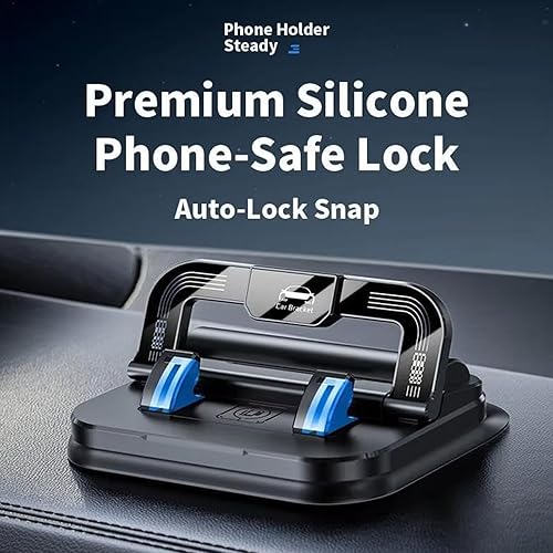 Miniatura 5 de 360 Dashboard Car Phone Holder with Strong Suction Cup, 360 Dashboard Phone Holder, for Car Navigation in-Cars Dashboards, Horizontal and Vertical