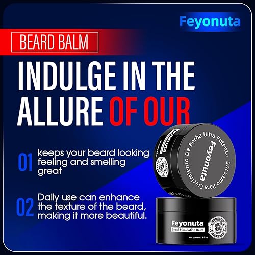 Miniatura 7 de Cosmetics Para Barba - BáLsamo Para Crecimiento De Barba Ultra Potente - Estimulante De Barba, Bálsamo De Crecimiento De Barba Hidrata Y