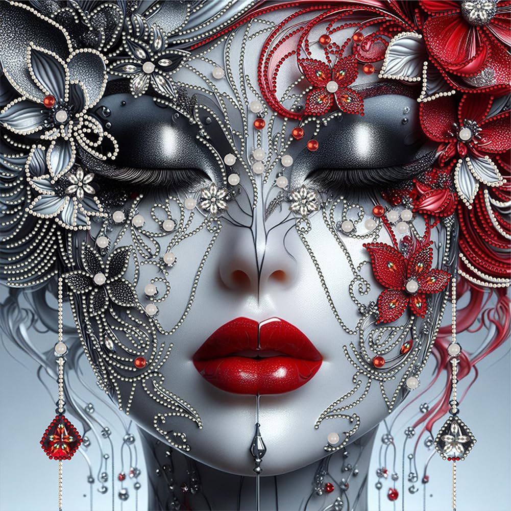 Fiorky Girls K Diy 5D Diamond Art Painting Its Fortial Special Shaped Drill Diamond Painting It Gem Art Painting Its Diy Crafts Its 40X40cm