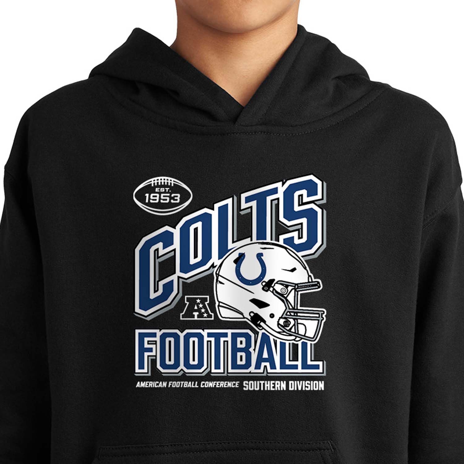 Junk Food NFL - Angle Helmet - Unisex Youth Hoodie
