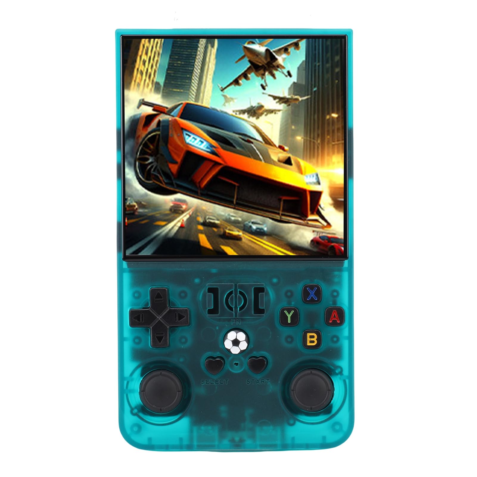 Yctze Console di Gioco retrò Portatile, Console di Gioco retrò con Schermo HD da 4,0 Pollici, di Emulazione di 60 Giochi con Batteria da 4000 MAh, Ideale per i Giocatori (Verde chiaro)