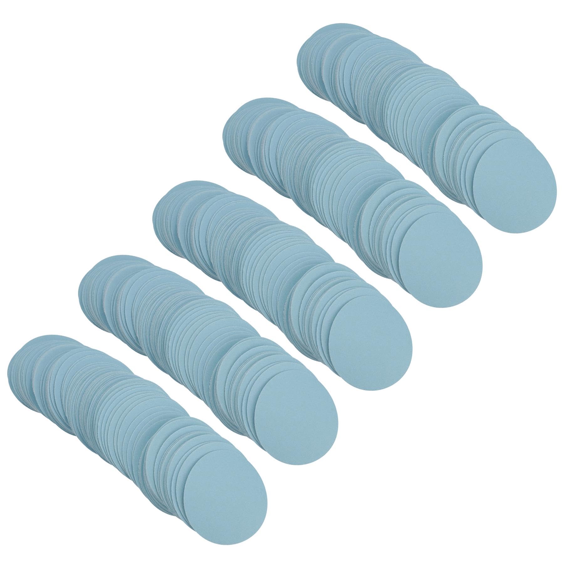 Ab Tools 75Mm Ceramic Abrasive Sanding Polishing Discs Hook And Loop 240 Grit 500Pc