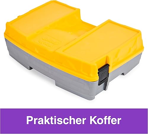 Miniatura 6 de Kinetic Sand - Juego plegable de zona de construcción con vehículo arena mágica y 2 libras para niños mayores de 3 años