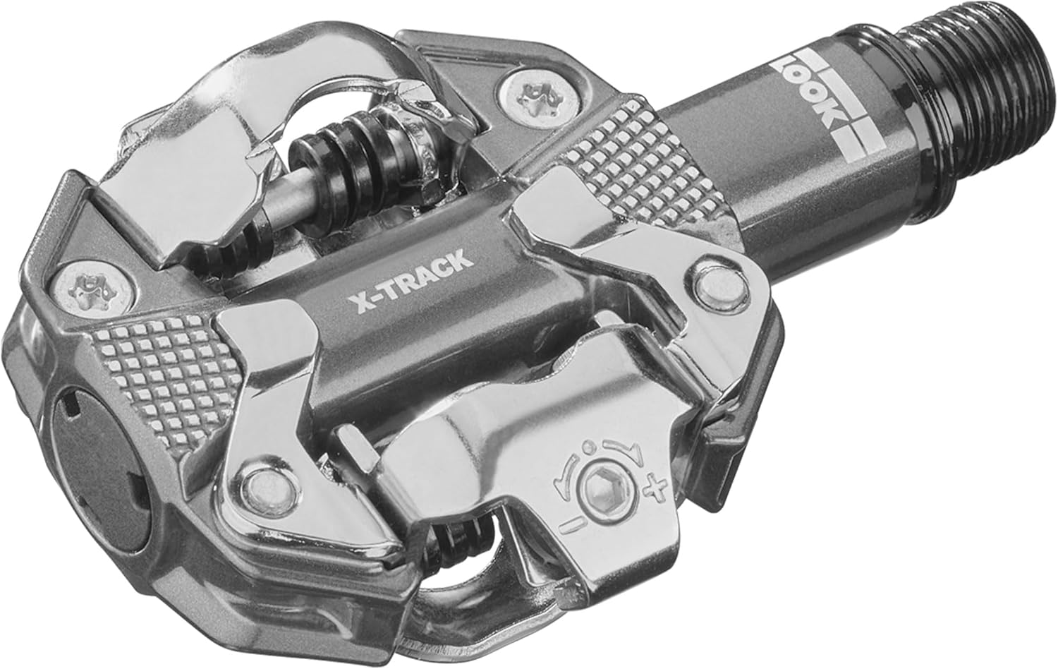 LOOK Cycle - X-Track MTB Bike Pedals - Standard SPD Mechanism Compatible - Clipless Pedal