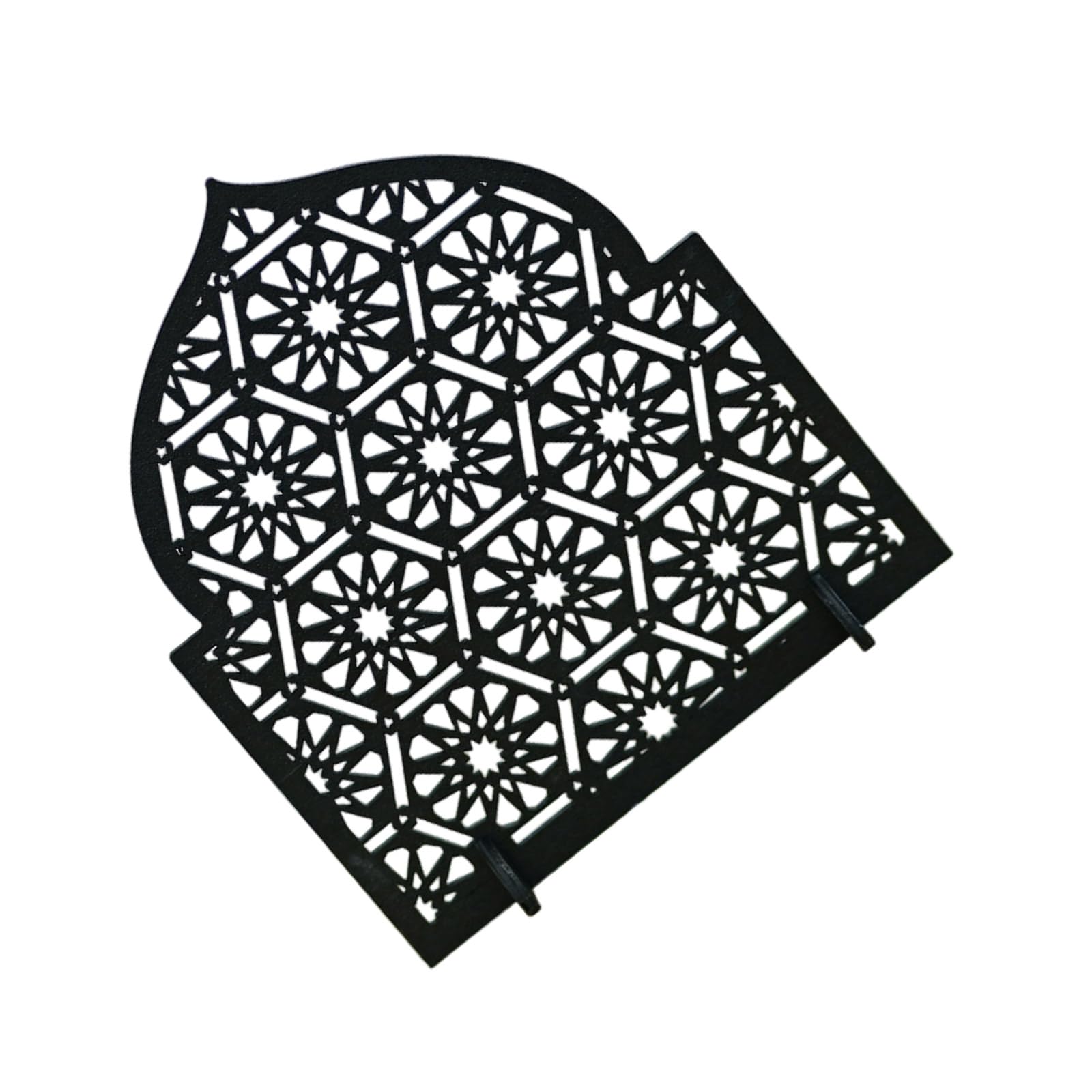 Kalttoy Ramadans Decorations Eid Mubaraks Wooden Table Centerpiece Signs Ramadans Ornaments for Home Islams Party Decorations Mubaraks Tabletop Ornament