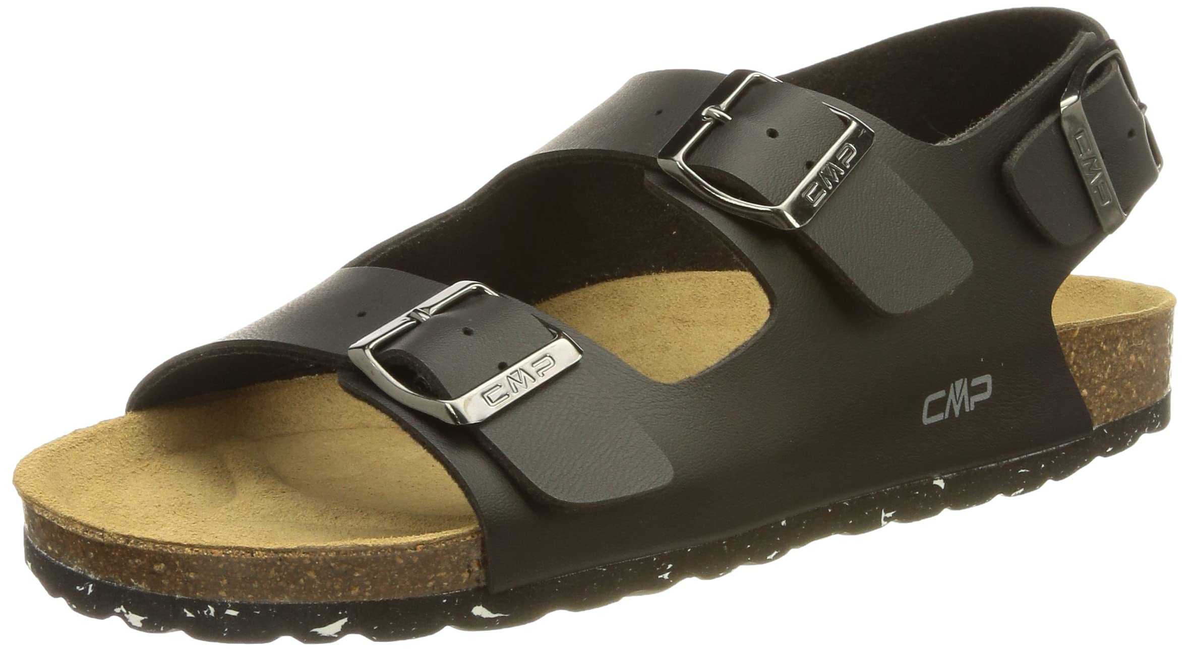 CMP Eco Keidha Sandal, Sport sandal, Nero,
