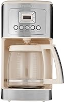 Vista 8 de Cuisinart - Cafetera de vidrio programable PerfecTemp de 14 tazas, máquina de café con jarra de 1-4 tazas, control de intensidad de preparación