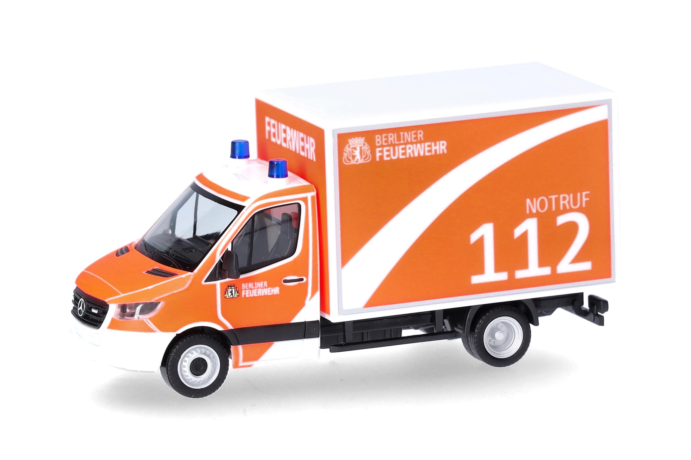 Herpa Modellino Auto VW T6.1 Halbbus Brandweer - Scala 1:87, Modello Collezionabile Olandese | Miniatura In Plastica, Dettaglio Fedele - 3