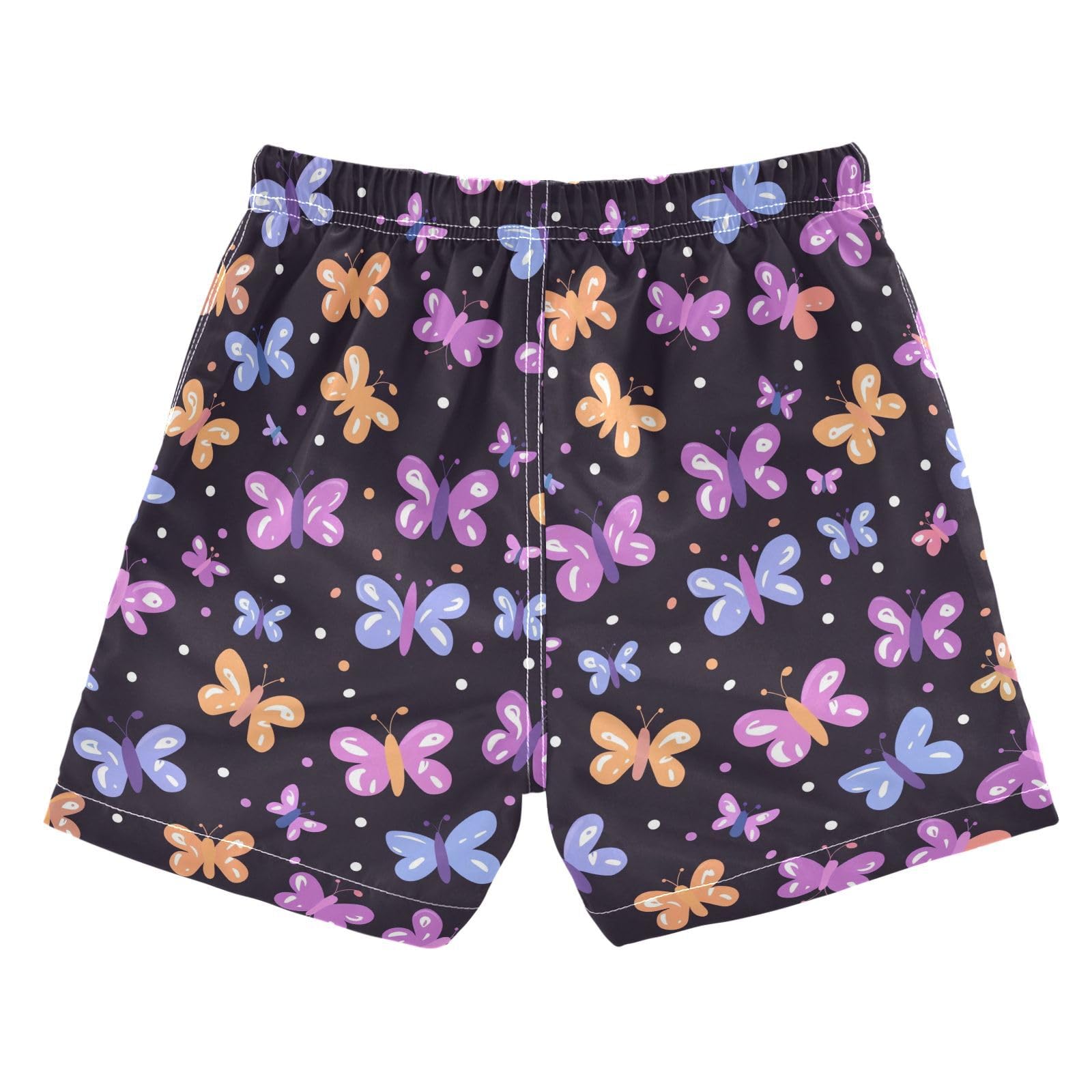 senya Colrful Beauty Butterflies Boys Swim Trunks Toddler Shorts Swimwear Boardshorts Multicoloured