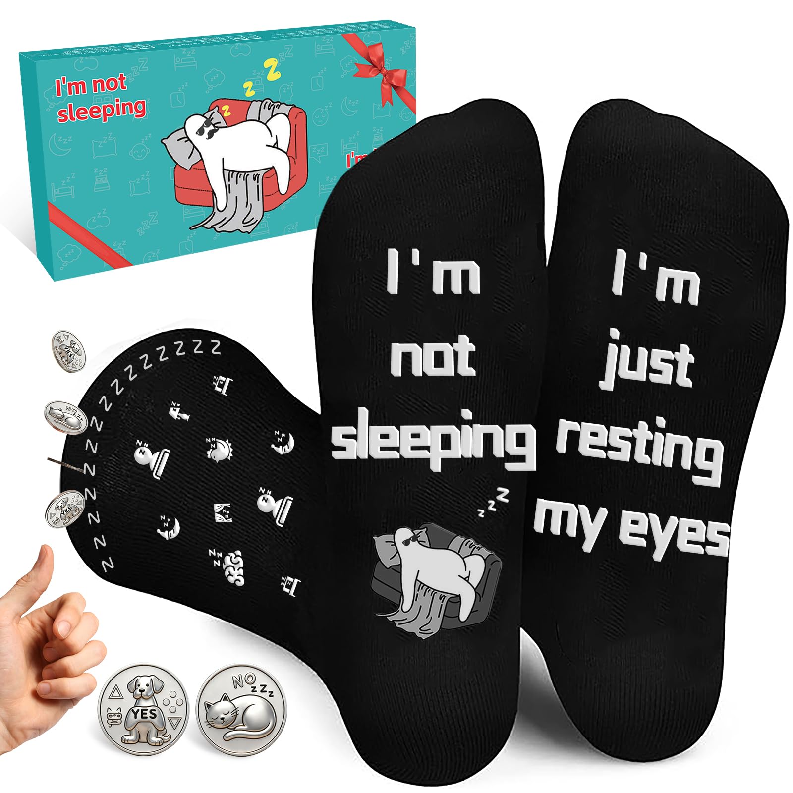 Funny Gifts for Men Christmas, Novelty Socks for Men Personalised Gifts Mens Gift Set Funny Socks, It is a Christmas, Father's Day, Birthday Gift From Son, Daughter, Wife to Dad, Grandfather, Husband