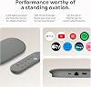 Google TV Streamer 4K - Entretenimiento rápido en streaming en tu TV con control remoto con búsqueda por voz - Mira películas, programas, TV en vivo y Netflix en 4K HDR - Control del hogar inteligente - 32 GB de almacenamiento - Avellana 4