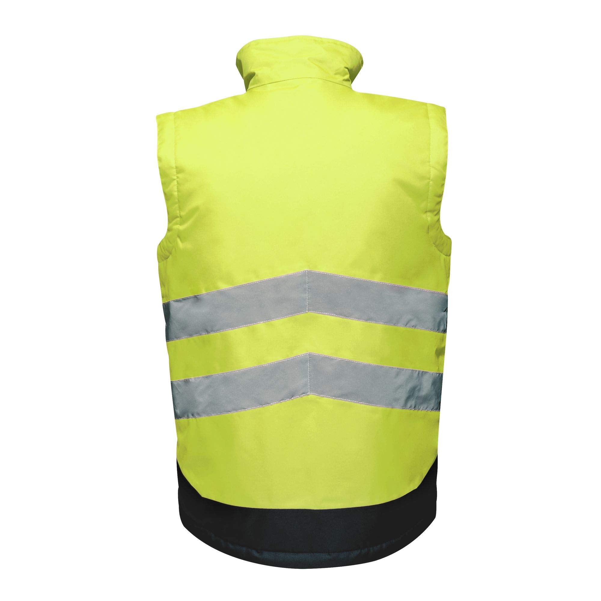 Regatta TRA840 20780 Professional Hi-Vis Body warmer, Yellow/Navy, XL