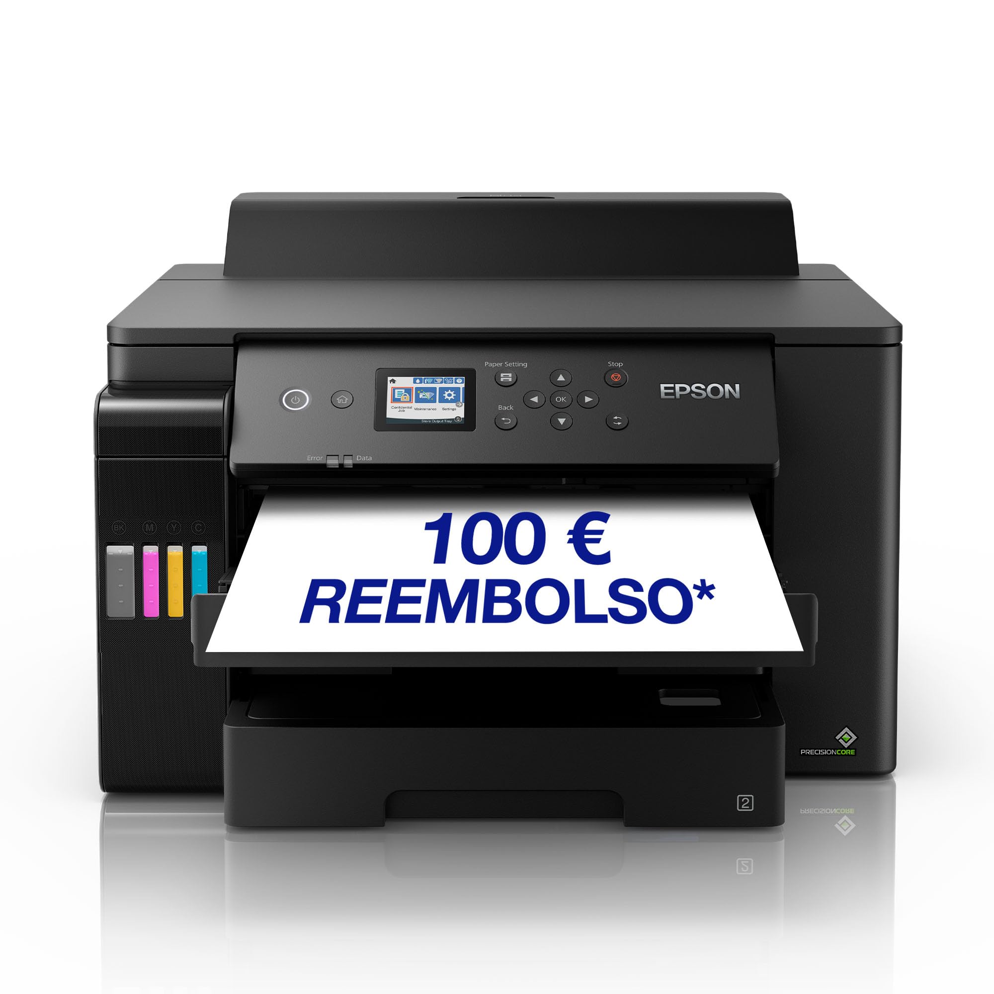 Epson EcoTank ET-16150 Impresora de Depósito de Tinta | para Pequeña Oficinas y Pymes | Wi-Fi | A3+ | Imprime a Doble Cara | Pantalla LCD 6,1cm | Tinta Incluida para 3 Años