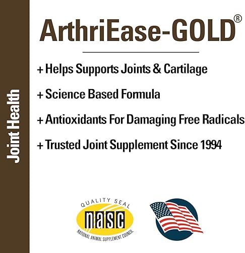 Miniatura 4 de Vet Classics ArthriEase-Gold - Soporte para articulaciones para caballos, suplemento para la salud del polvo para caballos, alivia dolores y