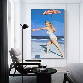 Amazon.co.jp: マリリン モンロー キャンバス アート ポスター