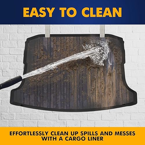 Miniatura 5 de Forro de carga premium para Volkswagen Taos 2021-2024 solo para tracción delantera – Tapete de maletero de automóvil de ajuste personalizado –