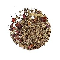 Vista 123 de Positively Tea LLC. Té orgánico de arándano, té verde, rooibos, de hojas sueltas (1 LB)