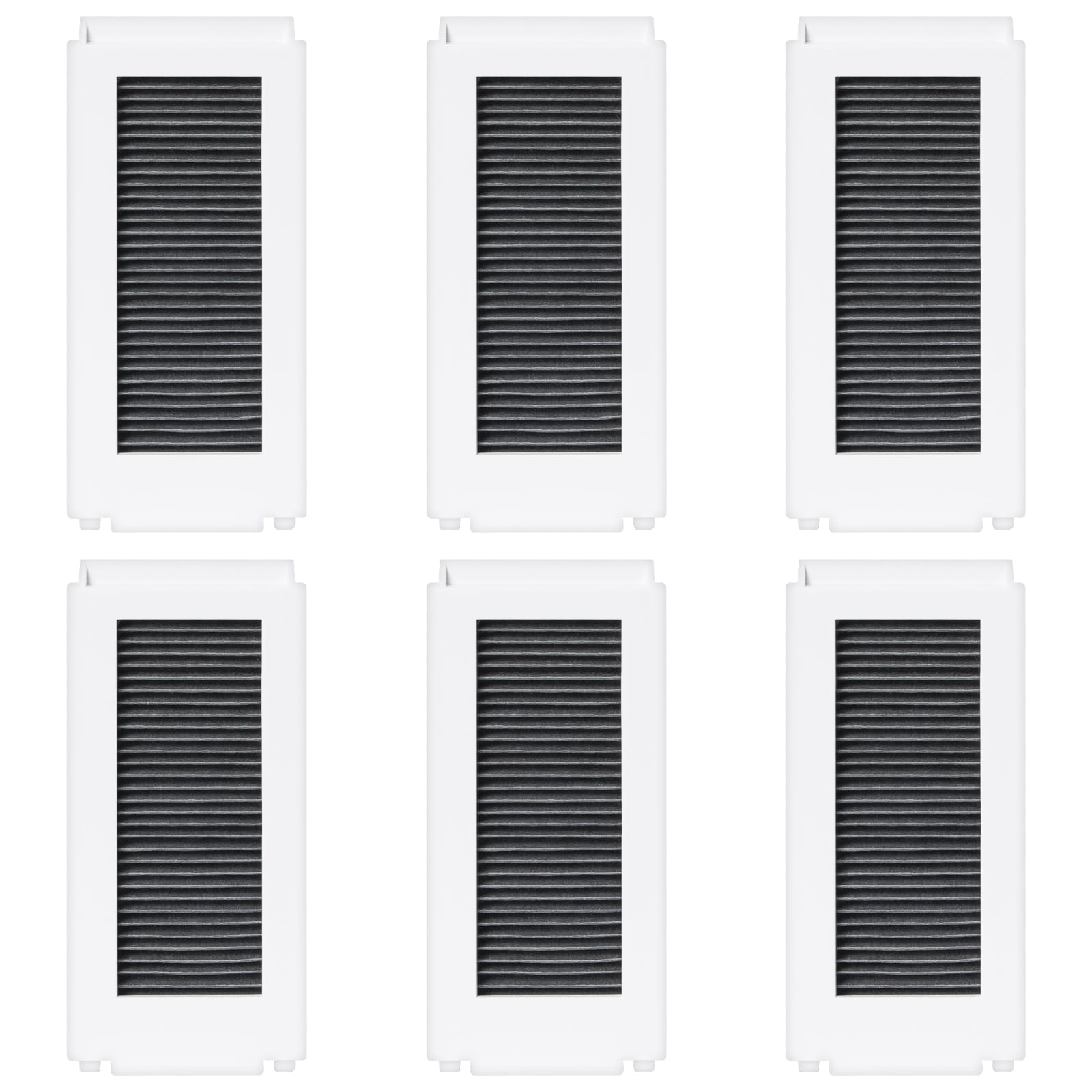 6 sztuk zapasowych filtrów HEPA do Ecovacs Deebot N30 PRO / N30 OMNI / N30 PRO OMNI akcesoria do odkurzaczy robotów