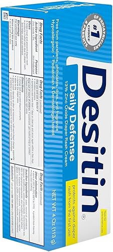 Miniatura 4 de DESITIN - Crema para pañales óxido de zinc 4 onzas 8 unidades