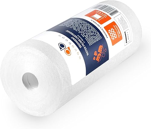 Miniatura 7 de Aquaboon Whole House - Filtro de agua de 1 micrón de 10 x 4.5 pulgadas contra sedimentos de repuesto compatible con DGD-5005, AP810, paquete de 2