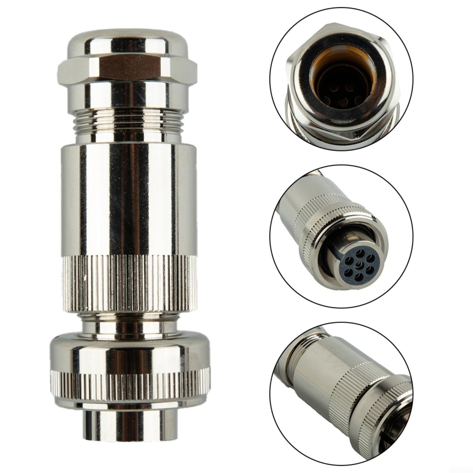 7 PIN Proportional Valve Plug Connector, Fit for REXROTH/for MOOG/for VICKERS/for PARKER