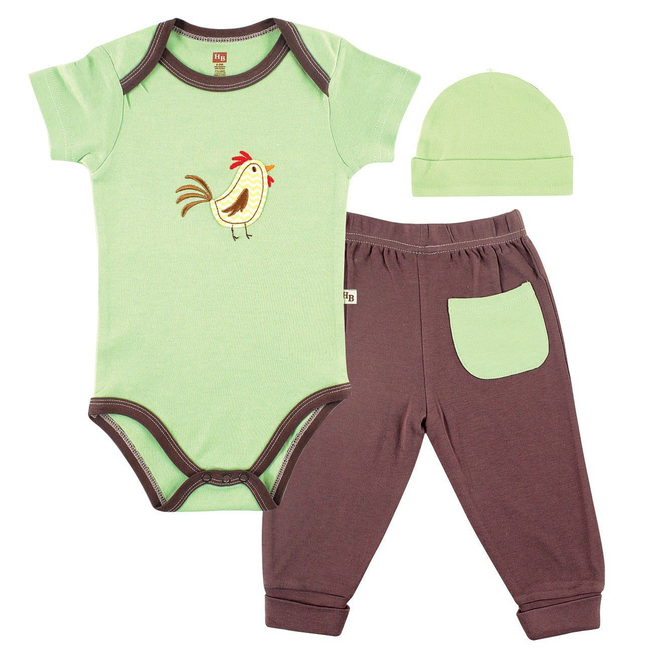 Hudson Baby Bamboo Layette Set