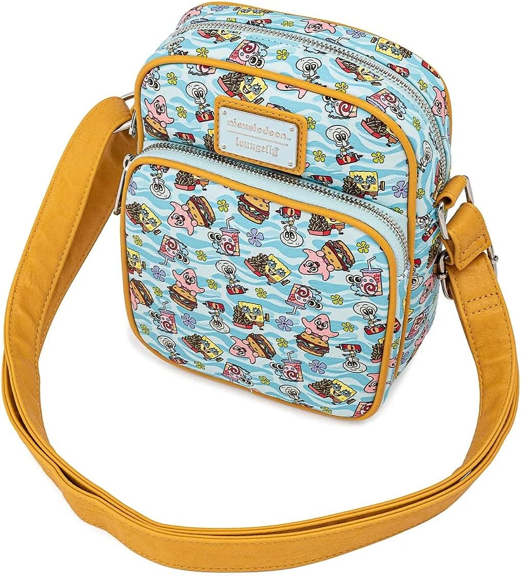  | Loungefly x Nickelodeon SpongeBob SquarePants Passport Bag | Passport Wallets