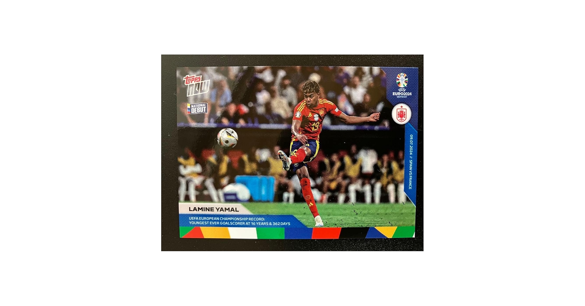 【証明書付】ヤマル 直筆サイン EURO2024 フランス戦 A3サイズ 証明書付】ヤマル 直筆サイン EURO2024 フランス戦 A3サイズ