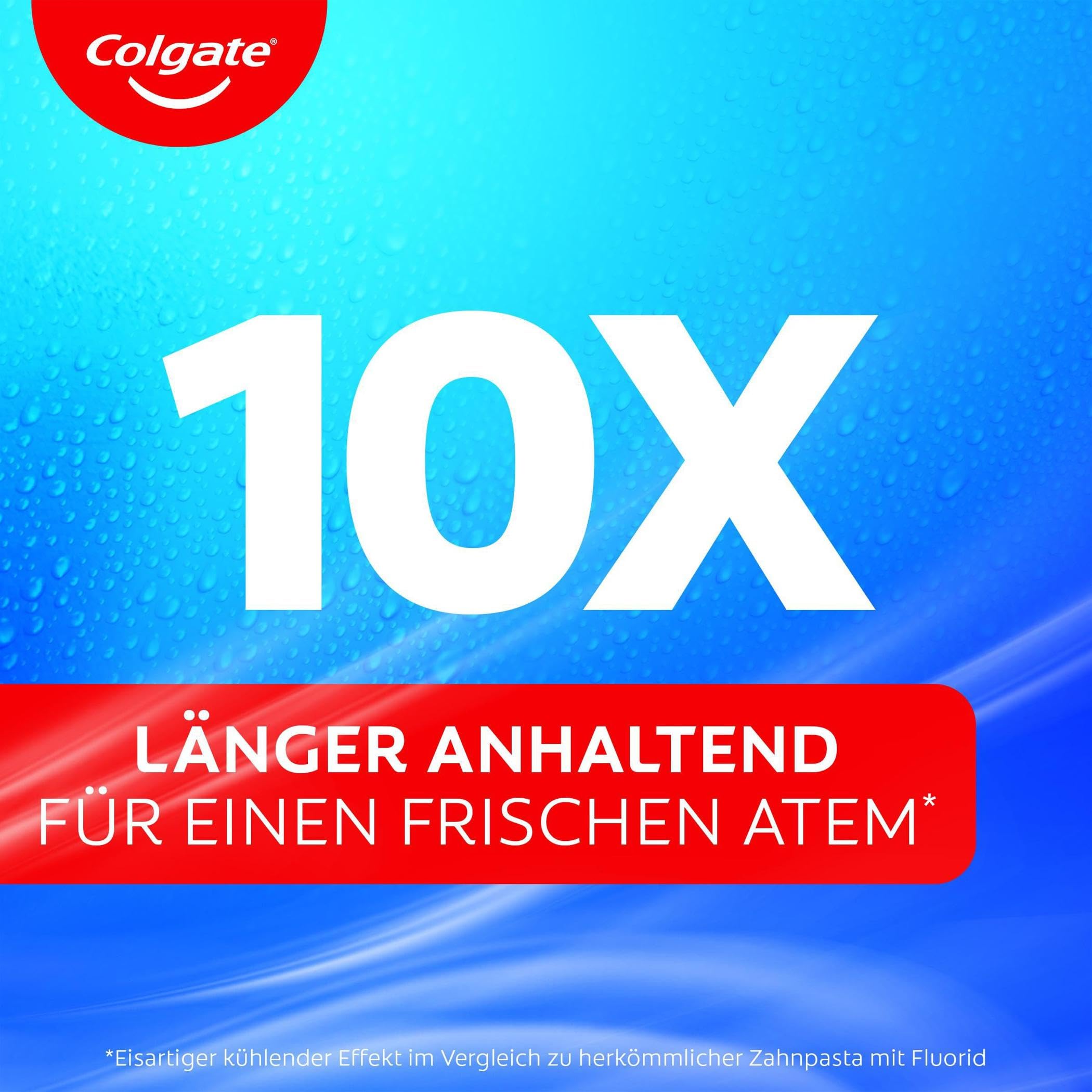 Colgate Zahnpasta Max Fresh, mit Cooling Crystals, 12x 75 ml