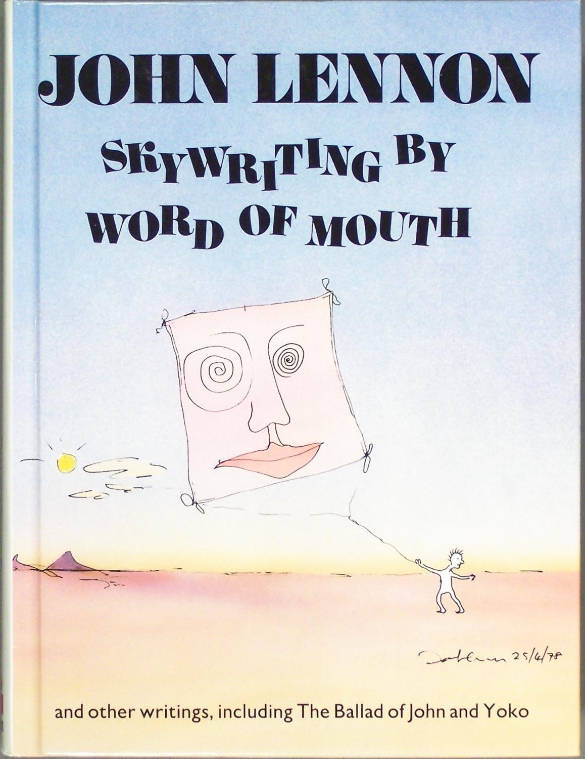 ジョン・レノン Skywriting by Word of Mouth 本 71lcp-cOsbL.jpg