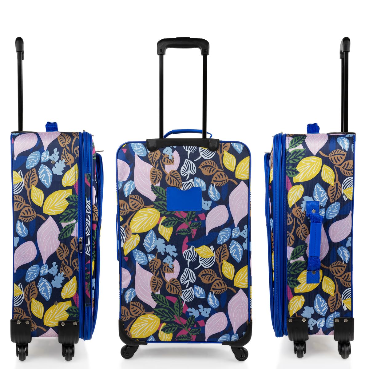 ITACA - Maletas De Viaje Cabina 55X40X20 Material EVA Ligero, Trolley con Ruedas Maleta De Mano para Avion Maleta Cabina Equipaje para Viajes Cortos. Compatible Ryanair, Azulon
