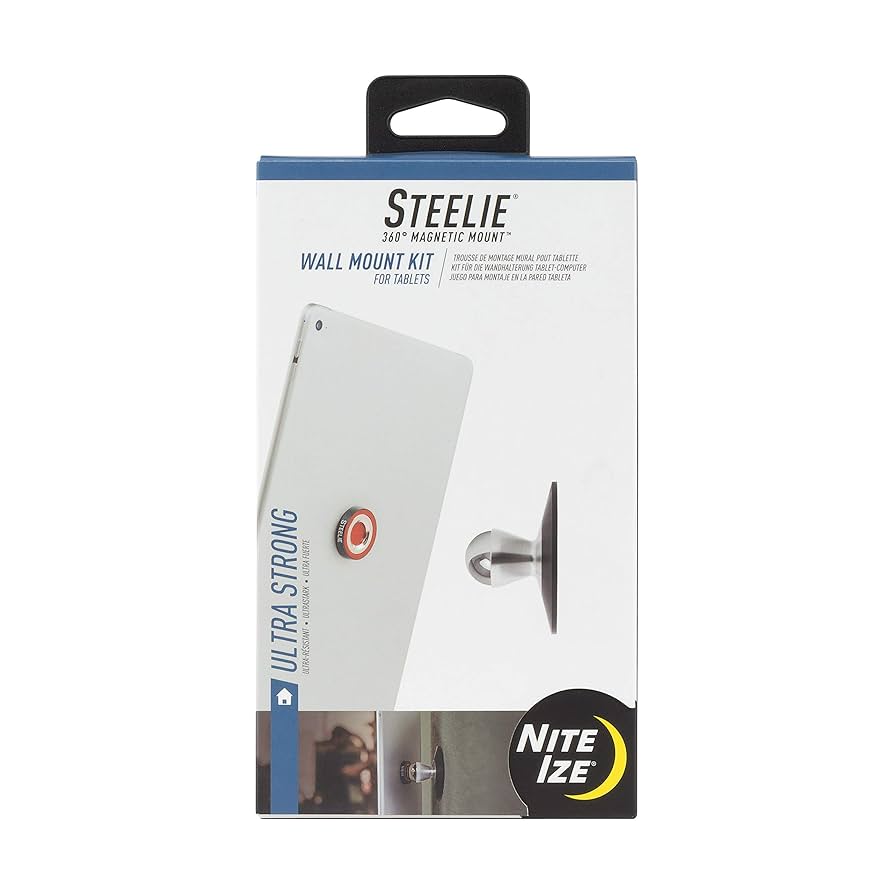iPadアクセサリー STEELIE WALL MOUNT KIT FOR TABLETS Nite Ize Original Steelie Wall Mount Kit for Tablets