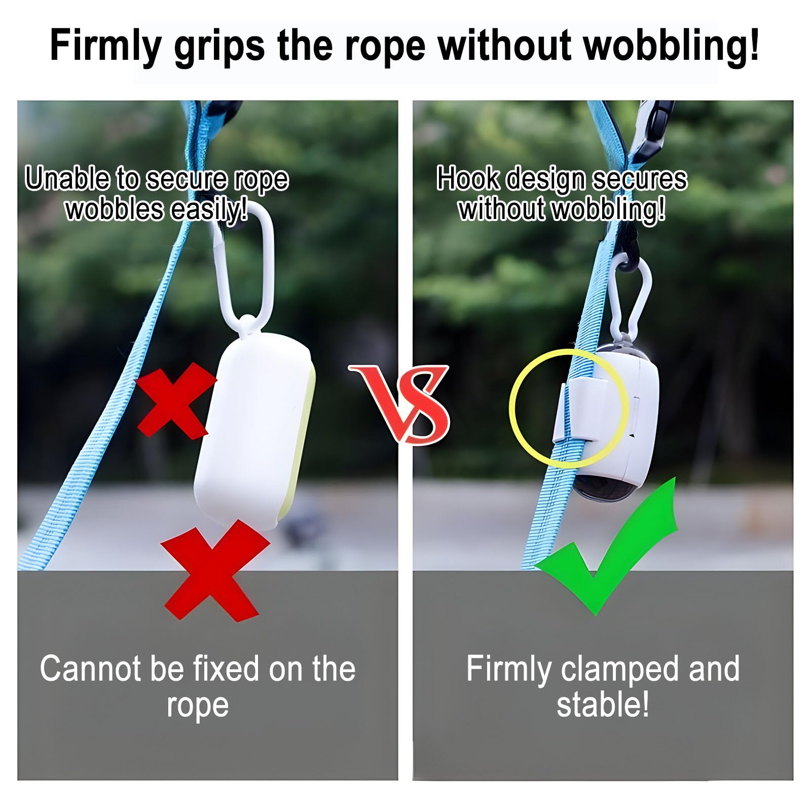 Eiflayn Poop Bag Dispenser, Pack of 3 Waste Bag Dispenser for Dogs Attaches to a Lead, Dog Bag Dispenser - Image 3