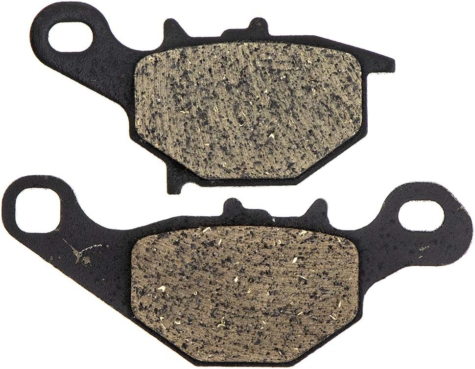 NICHE Brake Pad Set for Suzuki RM85 RM85L RM80 DRZ125L DRZ125 Kawasaki KLX125L Front Organic 4 Pack