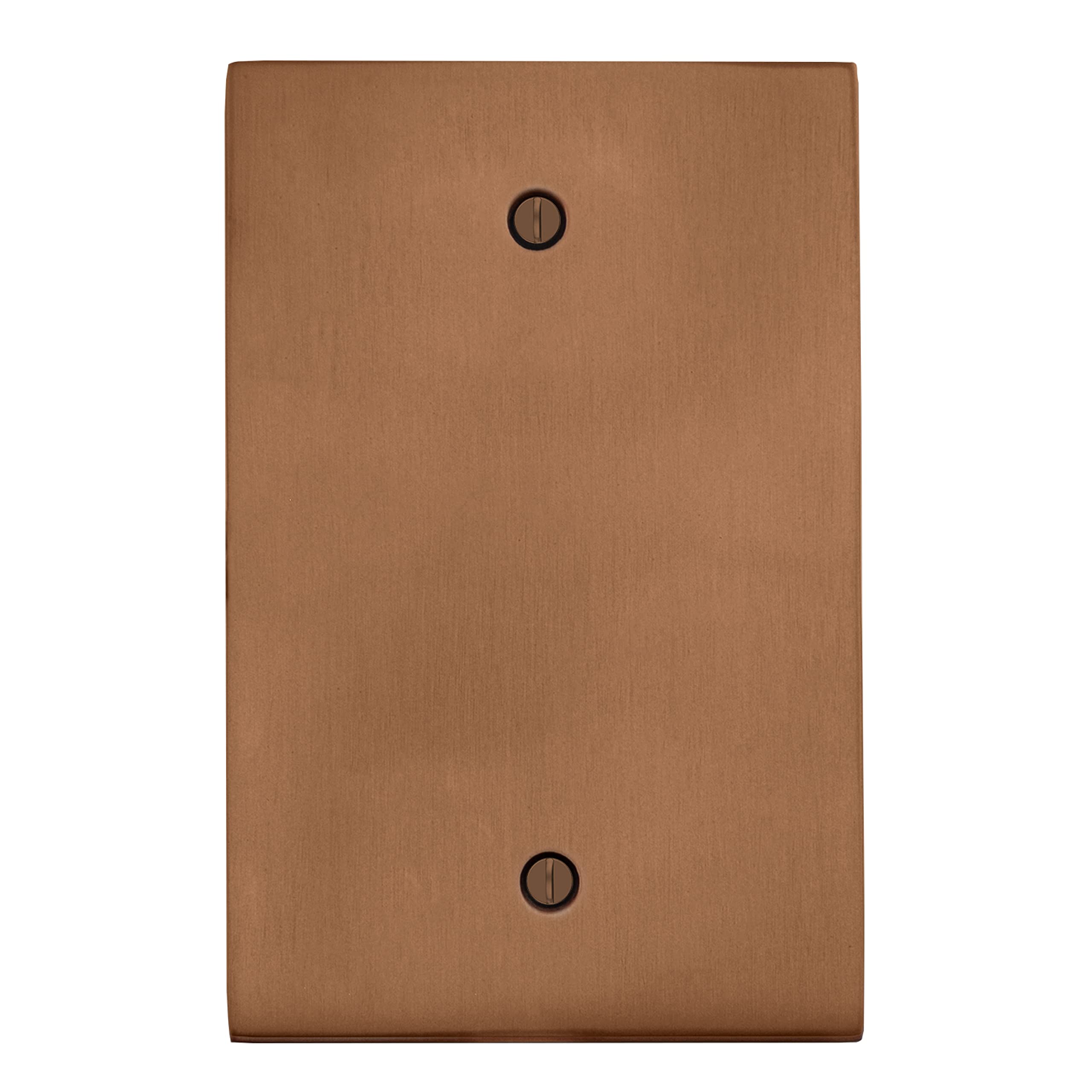Switch Hits Professional Grade Antique Copper Outlet Wall Plate | 1 Blank | 2.8" x 4.6" | Modern Electrical Outlet Cover Collection | Quality Switch Plate Covers For All Configurations-image-40