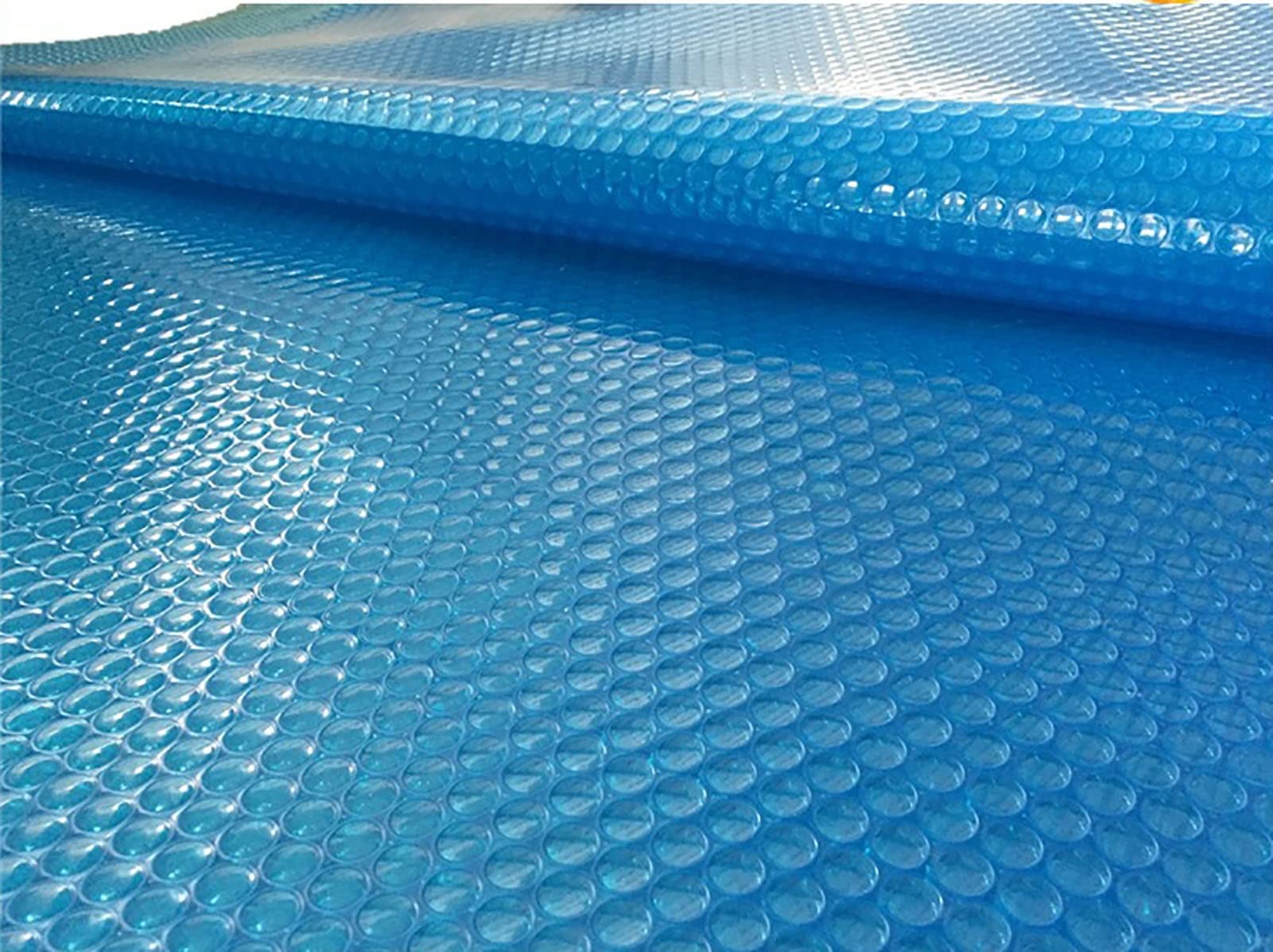 Cobertor para Piscina con Bordes Envueltos Cubierta para Piscina, Cubiertas Solares para Piscinas Interiores y Exteriores, Cubierta para Bañera de Hidromasaje Impermeable a Prueba de Polvo de 400 Mi