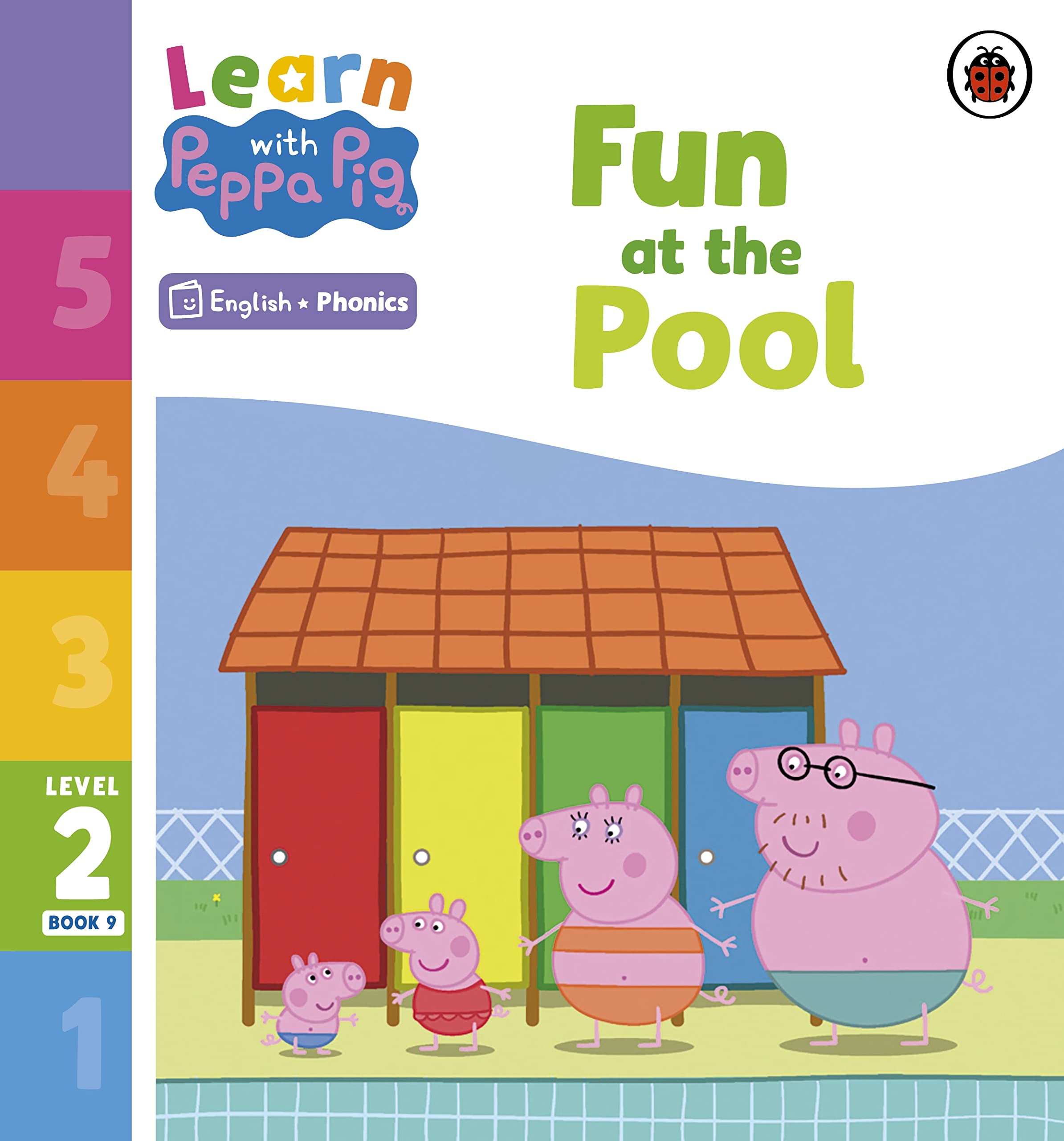 Learn with Peppa Phonics Level 2 Book 9  Fun at the Pool  by Peppa Pig PAPERBACK