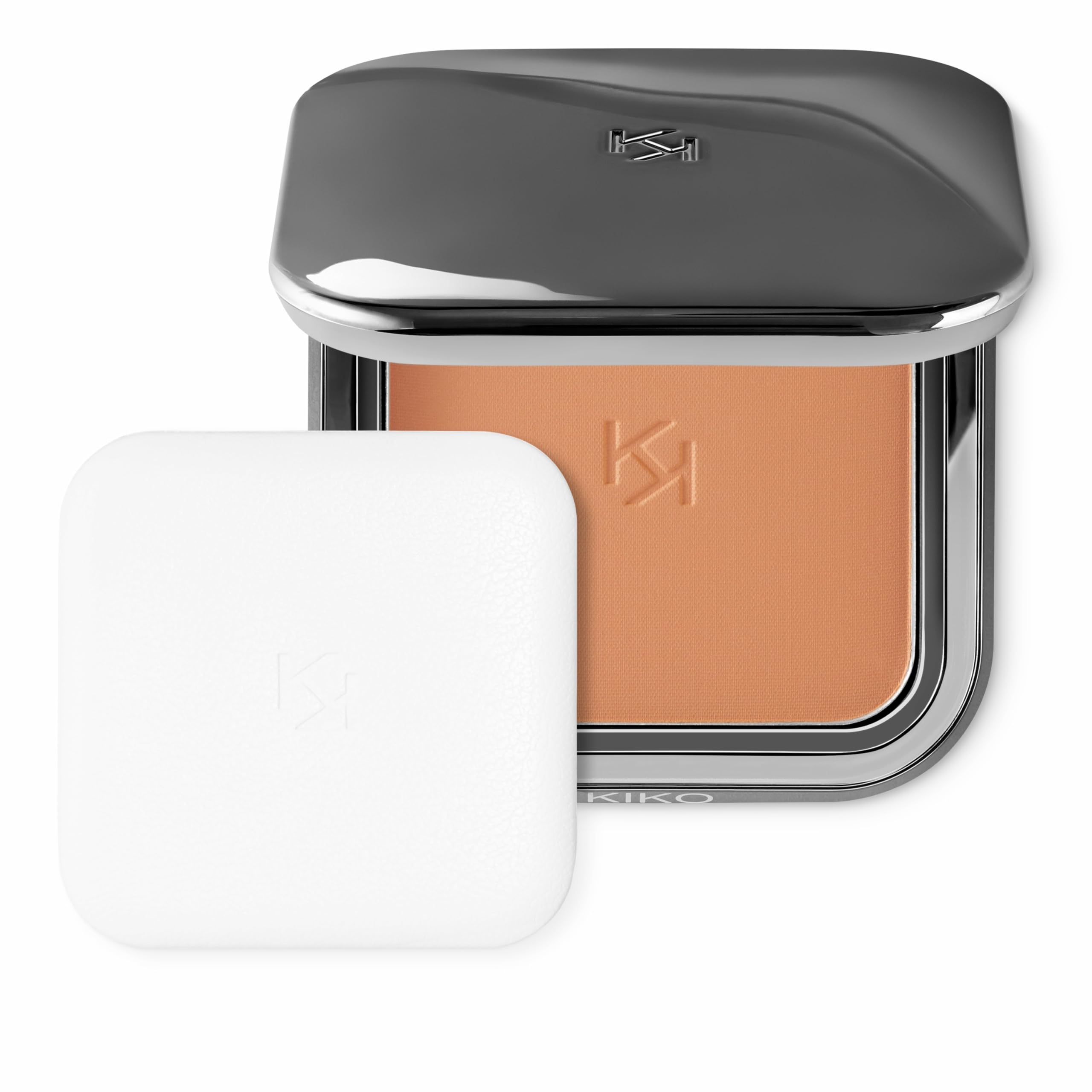 KIKO Milano Matte Fusion Pressed Powder 03, Pressed Powder With A Natural Matte Finish