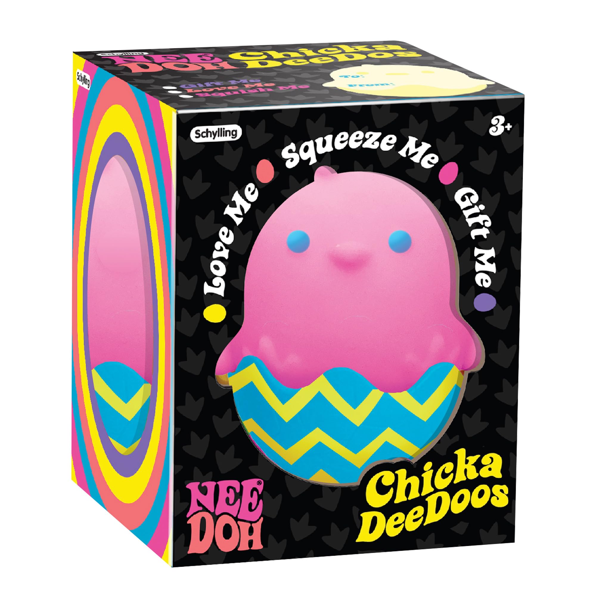 Amazon.com: Schylling NeeDoh Chickadeedoos - Easter Squeeze Toy