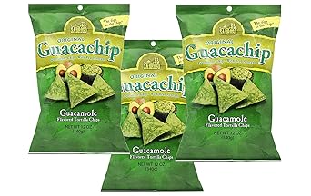 رقائق El Sabroso Guacamole Tortilla 12 أونصة. أكياس 3 أكياس